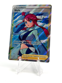 Pokemon Skyla (Full Art) Shining Fates Ultra Rare 072/072 - Image 1