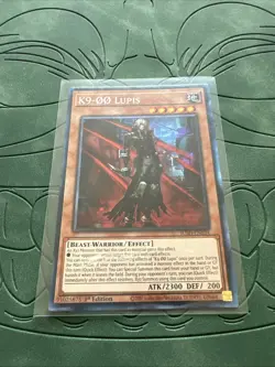 K9-00 Lupis (CR) | JUSH-EN034 | Yu-Gi-Oh! | Near Mint - Image 1