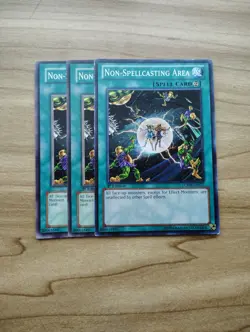 Yu-Gi-Oh! - Non-SpellCasting Area 3X - Full Playset - Image 1