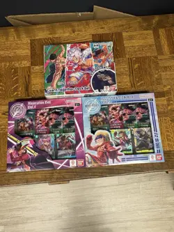 ONE PIECE tcg Vol. 3, Vol. 4 & LT01 set display english lot Factory Sealed - Image 1