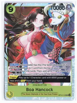ENG One Piece - Boa Hancock SR OP14-112 - The Azure Sea's Seven NM - Image 1