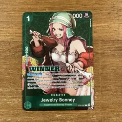 Jewelry Bonney (Tournament Pack Vol. 3) [Winner] ST02-007 One Piece Promotion - Image 1