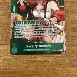 Jewelry Bonney (Tournament Pack Vol. 3) [Winner] ST02-007 One Piece Promotion - Image 2