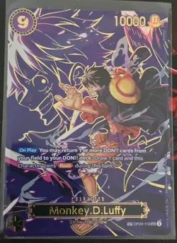 Monkey D Luffy SP OP09-119 [SP OP13] Carrying on His Will One Piece English - Image 1