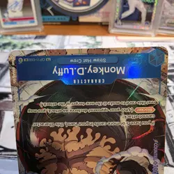 One Piece TCG Monkey.D.Luffy OP11-058 Carrying On His Will OP13 Treasure Rare TR - Image 4