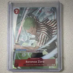 Roronoa Zoro OP14-015 Alternate Art Foil | One Piece TCG Azure Sea NM - Image 1
