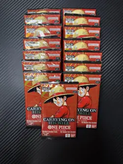 15 Sealed Booster Packs One Piece OP13 Carrying On His Will English TCG - Image 2