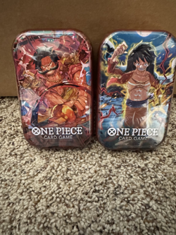 One Piece Tin Pack Set Volume 1, Brand NEW/ Sealed TWO TINS! - Image 1