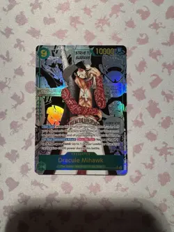 Dracule Mihawk (Manga) OP14-119 The Azure Sea's Seven Foil - Image 1