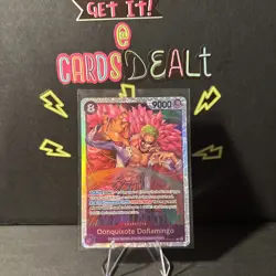 One Piece TCG OP10-071 Donquixote Doflamingo SR Minty!!! - Image 1