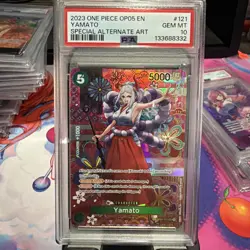 One Piece Yamato SP OP01-121 Awakening of the New Era PSA 10 - Image 1