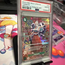 One Piece Yamato SP OP01-121 Awakening of the New Era PSA 10 - Image 2