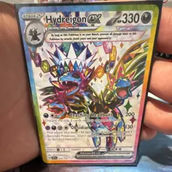 Pokemon TCG Hydreigon ex Holo Obsidian Flames & Charizard Art Card Lot (2 Cards) - Image 1