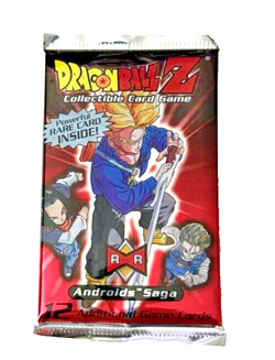 DragonBall Z Androids Saga (12 Card) Booster Pack (2001) Factory Sealed - Image 1