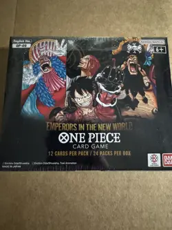 One Piece Card Game OP-09 Emperors in the New World Booster Box English | SEALED - Image 2