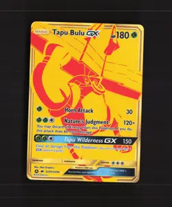 Tapu Bulu GX SV91/SV94 Hidden Fates Full Art Shiny Holo Rare Pokemon Card NM - Image 1