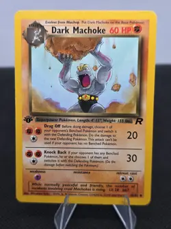 DARK MACHOKE - 40/82 - 1st Edition Team Rocket - Pokemon Card - Image 1