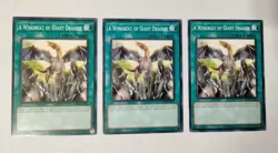 3X A Wingbeat of Giant Dragon Yugioh Spell Cards The Best Set Deal - Image 1