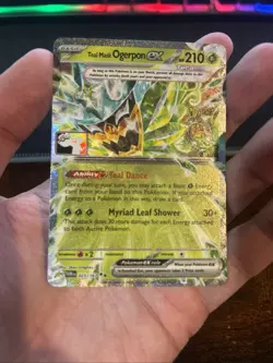 025/167 Teal Mask Ogerpon ex Prize Pack Play Pokemon TCG Stamped Card Series 6 - Image 1