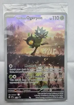 SEALED PROMO - Teal Mask OGERPON 123 Sv: Scarlet & Violet Promo Cards Holo - Image 1