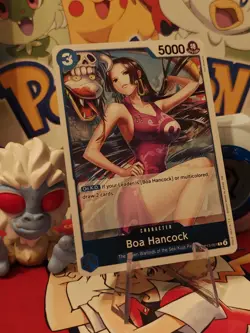 Boa Hancock OP13-051 R Foil Carrying on His Will One Piece Card ENG. NM See Pics - Image 4