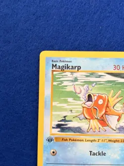 Pokemon TCG Magikarp Card 35/102 Base Set 1st Edition Shadowless Uncommon LP+ - Image 3