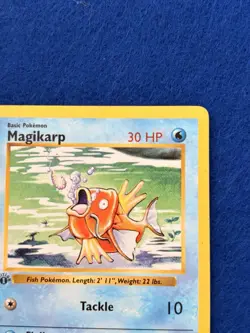 Pokemon TCG Magikarp Card 35/102 Base Set 1st Edition Shadowless Uncommon LP+ - Image 4