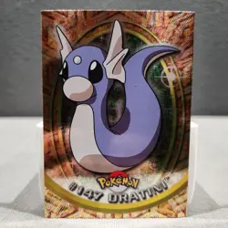 Dratini #147 Topps Blue Logo Foil TV Animation Pokemon Card - Image 1
