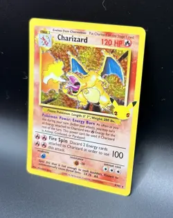 Charizard 4/102 25th celebrations Pokemon TCG Card MINT CONDITION Tracked Ship - Image 4