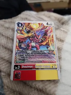 Digimon Card Game - Shoutmon + Dorulu Cannon (P-152) - Image 1