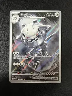 Pokemon TCG Card - Steelix 150/132 | Mega Evolution | Illustration Rare - Image 1