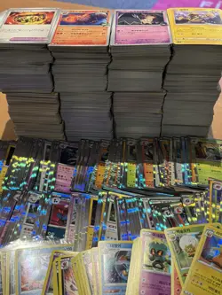 2000X Pokemon Cards Bulk Bundle: Mixed Language Inc Holos, Pokeballs, Rev Holos - Image 1