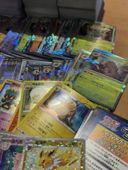 2000X Pokemon Cards Bulk Bundle: Mixed Language Inc Holos, Pokeballs, Rev Holos - Image 3