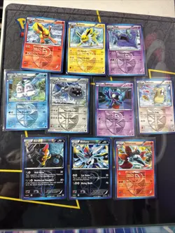 Pokemon Team Plasma Lot 10 Cards Reverse Holo Rare Nonholo Rares Flareon Jolteon - Image 1