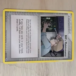 BILL'S MAINTENANCE 87/112 POKEMON CARD (EX FIRERED AND LEAFGREEN SET) - Image 2