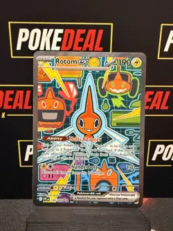 126/094 Rotom ex : Special Illustration Rare Card : Phantasmal Flames : Pokemon - Image 1
