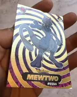 Shadow Mewtwo #0150 - Gold Holo - Crystal Collection 2024 - Pokemon Card - Image 2