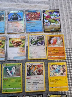 Pokemon TCG Huge Card Lot (40) - Full Arts ,Pokeballs,Cosmos Promos , Stamped - Image 4