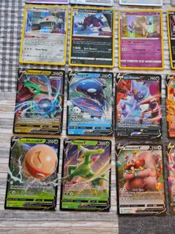 Pokemon TCG Huge Card Lot (40) - Full Arts ,Pokeballs,Cosmos Promos , Stamped - Image 5