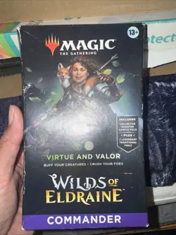 Wilds of Eldraine Commander Deck - Virtue and Valor MTG Brand New Sealed - Image 1