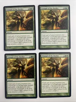 Triumph of the Hordes New Phyrexia Regular X4 - Image 1