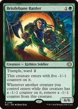 1 x Bristlebane Battler - Lorwyn Eclipsed - NM-Mint - MTG - Image 1
