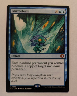 Mirrorform - Lorwyn Eclipsed ECL mythic rare NM MTG - Image 1