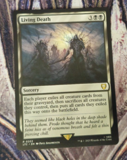 MTG - Living Death - Commander: The Lord of the Rings: Tales of Middle-earth- NM - Image 1
