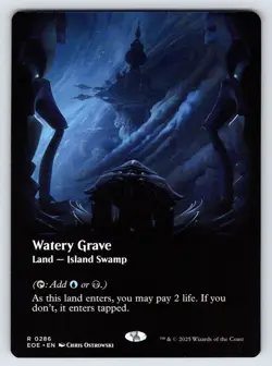 Watery Grave Foil - Edge of Eternities MTG Magic the Gathering - Image 1