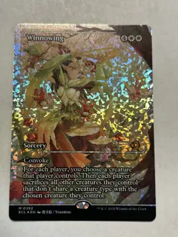 MtG Lorwyn Eclipsed Fractured Foil Winnowing Showcase FREE SHIPPING - Image 1