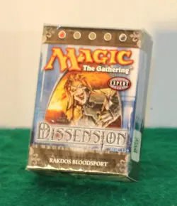 MTG Dissension RAKDOS BLOODSPORT Theme Deck--Factory Sealed-Plus BCW Deck Guards - Image 3
