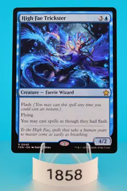 MTG High Fae Trickster Foundations Regular #40 - Image 1