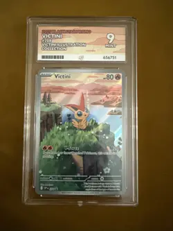 Pokemon 2025 Black Star Promo Victini Illustration Collection. VICTINI. ace 9 - Image 1