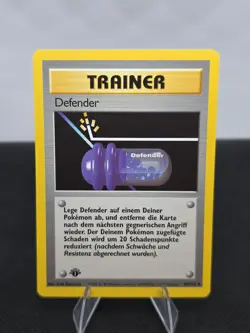 Pokemon 1st Edition Defender German Base Set 80/102 - Image 1